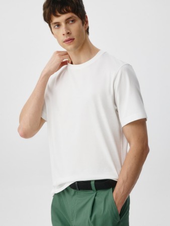 футболка peter regular fit базовая - мужская одежда, обувь и аксессуары прямая 