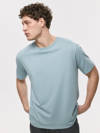 футболка пижамная regular fit - мужская одежда, обувь и аксессуары хлопковая 