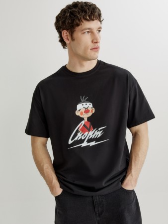 футболка прямого кроя с принтом  x союзмультфильм - мужская одежда, обувь и аксессуары для взрослых 