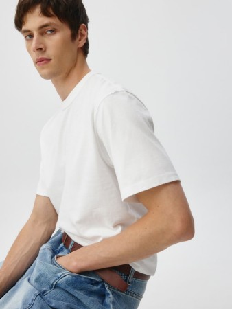 футболка regular fit (2 шт.) - мужская одежда, обувь и аксессуары с круглым вырезом 