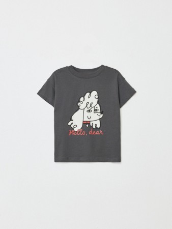 футболка с принтом для девочек - детская одежда, обувь и аксессуары для всех возрастов с круглым вырезом 