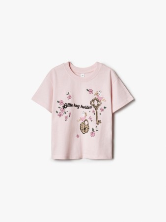 футболка с принтом для девочек - детская одежда, обувь и аксессуары для всех возрастов с коротким рукавом 