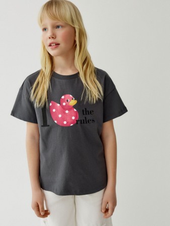 футболка с принтом для девочек - детская одежда, обувь и аксессуары для всех возрастов