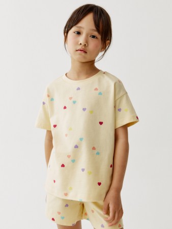 футболка с принтом для девочек - детская одежда sela 