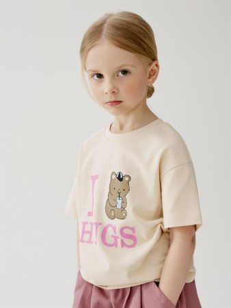 футболка с принтом для девочек - детская одежда российская 