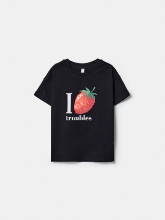 футболка с принтом для девочек фотография