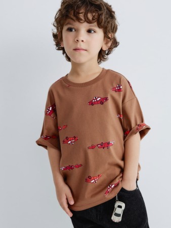 футболка с принтом для мальчиков фотография