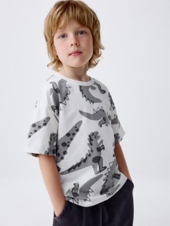 футболка с принтом для мальчиков - детские футболки хлопковые 