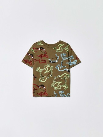 футболка с принтом для мальчиков - детская одежда, обувь и аксессуары для всех возрастов прямая 