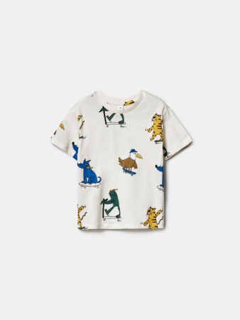 футболка с принтом для мальчиков фотография