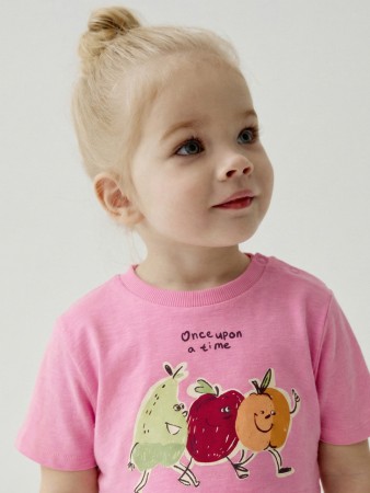 футболка с принтом для малышей - детская одежда российская 