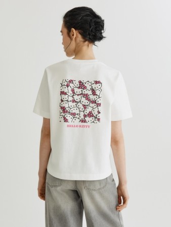 футболка с принтом hello kitty - женские футболки российские 