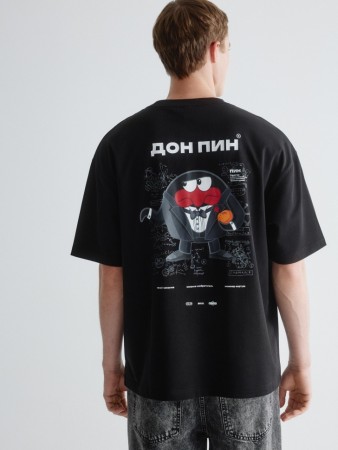 футболка с принтом из коллекции  x смешарики фотография