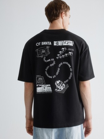 футболка с принтом из коллекции  x смешарики фотография