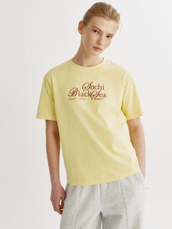 футболка с принтом фотография