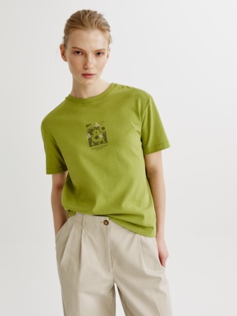 футболка с принтом - женские футболки российские 