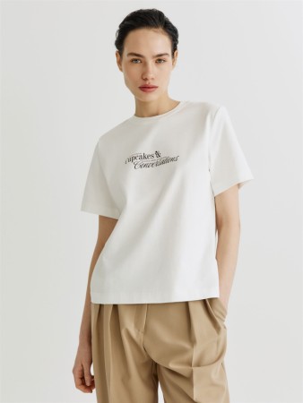 футболка с принтом - женские футболки российские 