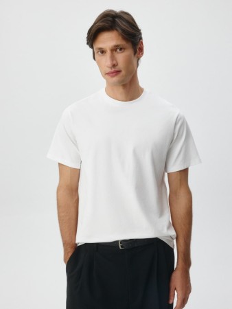 футболка slim fit базовая - мужские футболки и поло эластановые 