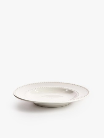 глубокая тарелка из костяного фарфора - офферы фарфоровые 