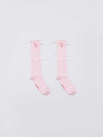гольфы с бантиками для девочек - детские носки, чулки и колготки для девочек 