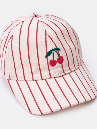 хлопковая бейсболка с вышивкой для девочек фотография