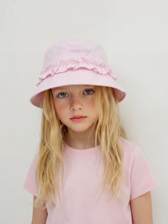 хлопковая панама с оборками для девочек - аксессуары для девочек 