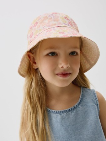 хлопковая панама с принтом для девочек - панамы