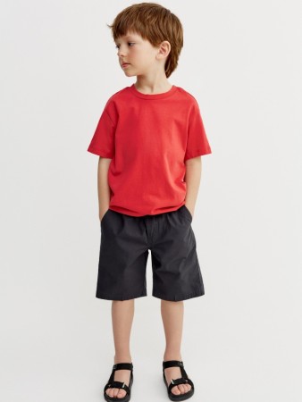 хлопковые шорты для мальчиков - детская одежда недорогая 