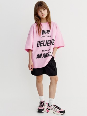 хлопковые шорты карго для девочек - детские шорты с карманами 