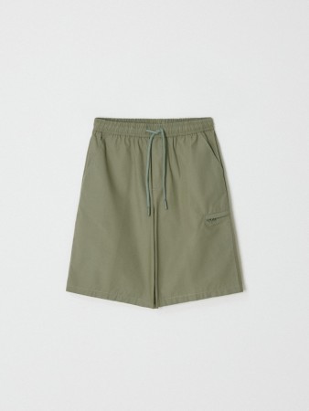 хлопковые шорты с карманами для мальчиков - детские шорты с карманами 