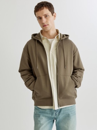 худи из футера на молнии - мужская одежда, обувь и аксессуары из футера 