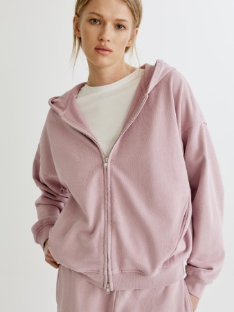 худи оверсайз с кислотной стиркой фотография