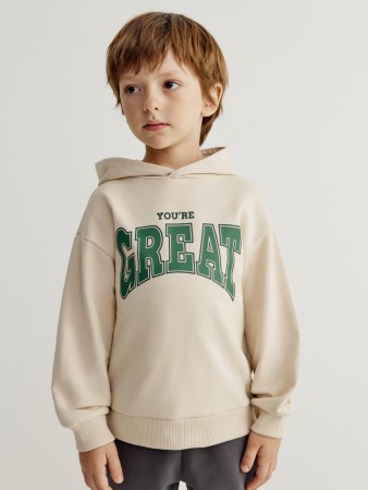 худи оверсайз с принтом для мальчиков - детская одежда, обувь и аксессуары для всех возрастов sela 