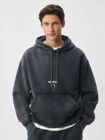 худи oversize fit из коллекции  х vasilinciaga - мужская одежда, обувь и аксессуары