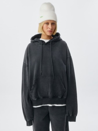 худи oversize fit из коллекции  х vasilinciaga - женские худи дешевые 