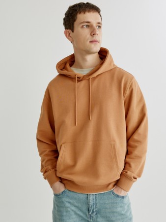 худи прямого кроя из футера - мужские толстовки и олимпийки дешевые 