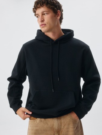худи regular fit из футера фотография