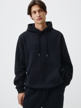 худи regular fit из футера фотография
