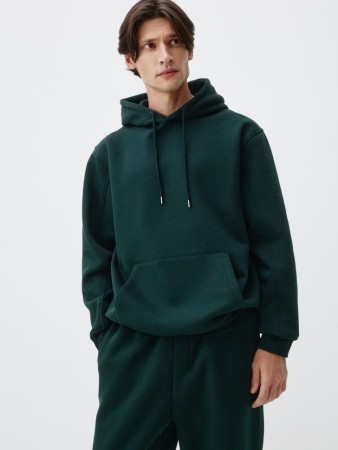 худи regular fit из футера фотография