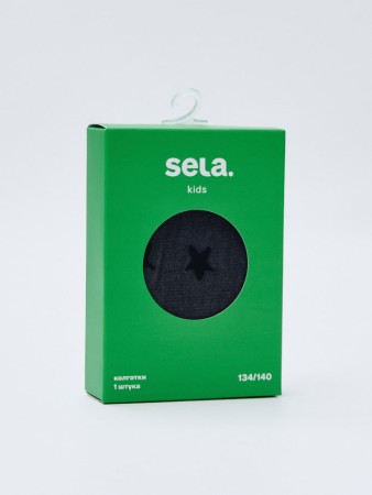 капроновые колготки со звездочками для девочек - детская одежда с поясом 