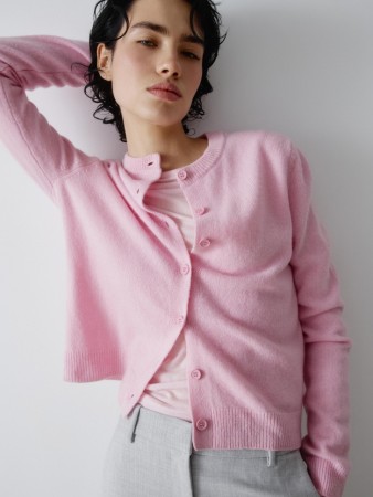 кардиган из 100% шерсти - женская одежда с длинным рукавом 