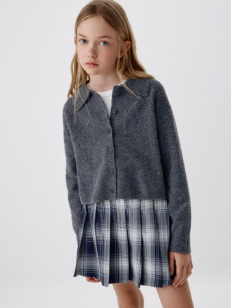 кардиган с воротником для девочек - детская одежда, обувь и аксессуары для всех возрастов с воротником 