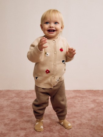 кардиган с вышивкой для малышей - детская одежда для детей 