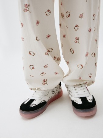 кеды с hello kitty для девочек - детская обувь