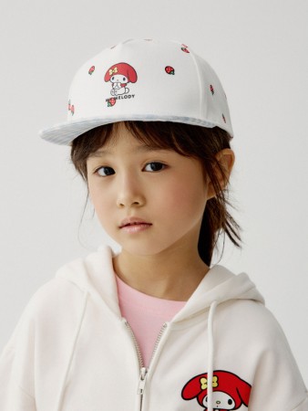 кепка снэпбэк с принтом hello kitty my melody для девочек - аксессуары на застежке 