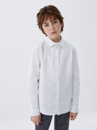 классическая рубашка из твила для мальчиков - блузы и рубашки