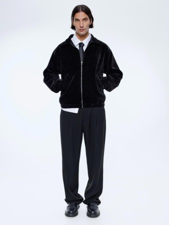 классические брюки прямого кроя - мужские брюки на пуговицах 