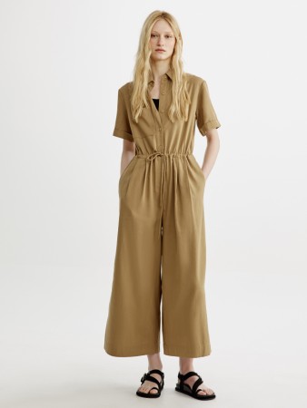 комбинезон из смесового тенселя и хлопка - женские комбинезоны и ромперы из тенселя 