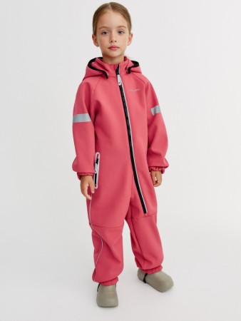 комбинезон из softshell на флисе для девочек - комбинезоны и ромперы флисовые 