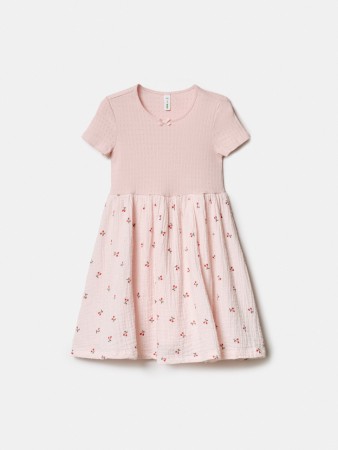 комбинированное платье для девочек фотография